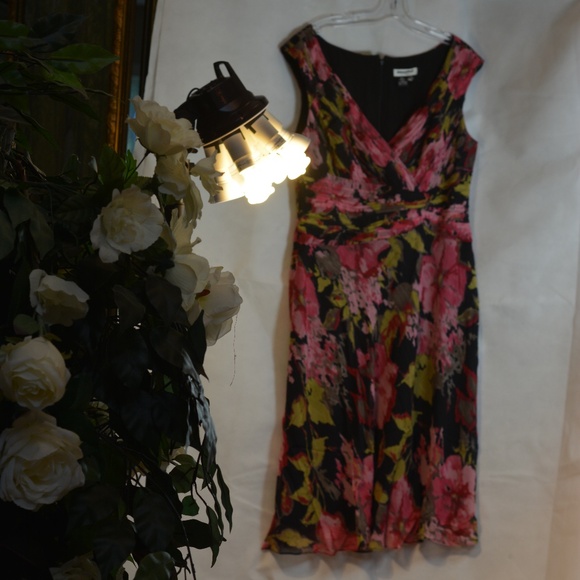 100% Silk Coldwater Creek Dress SZ 16 NWOT - Picture 5 of 8